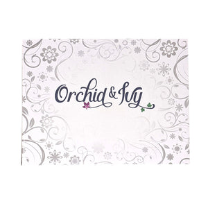 Orchid & Ivy Dandelion Wishes Love Couples Pillowcases - Romantic His and Hers Gifts for Valentines Day, Anniversary, Christmas, Long Distance Relationship - Boyfriend Girlfriend Gifts